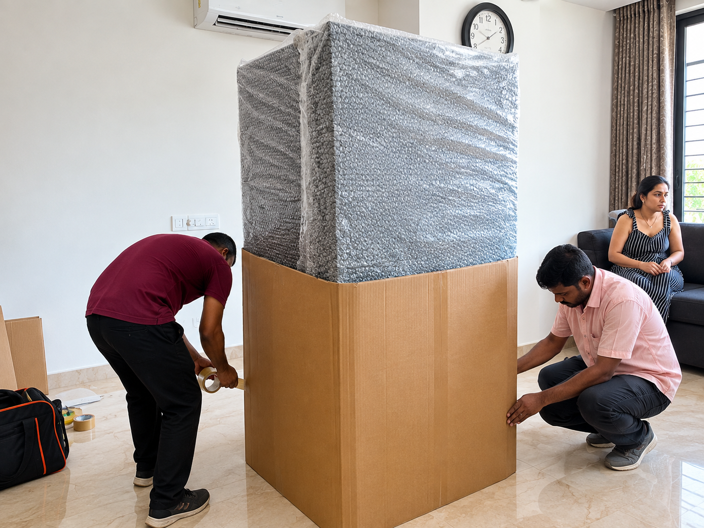 Professional packing and unpacking service